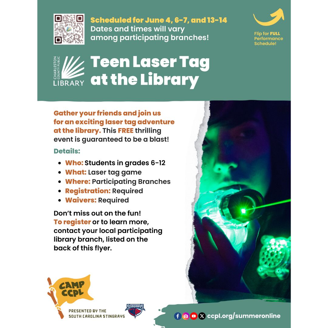 Laser Tag at the Library!