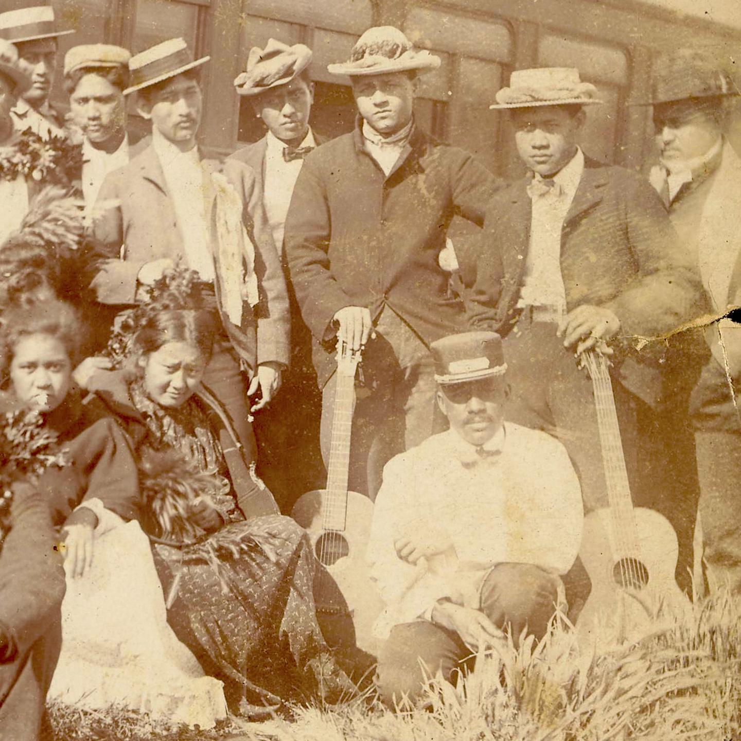 A Hawaiian Band in Charleston, 1901–2 