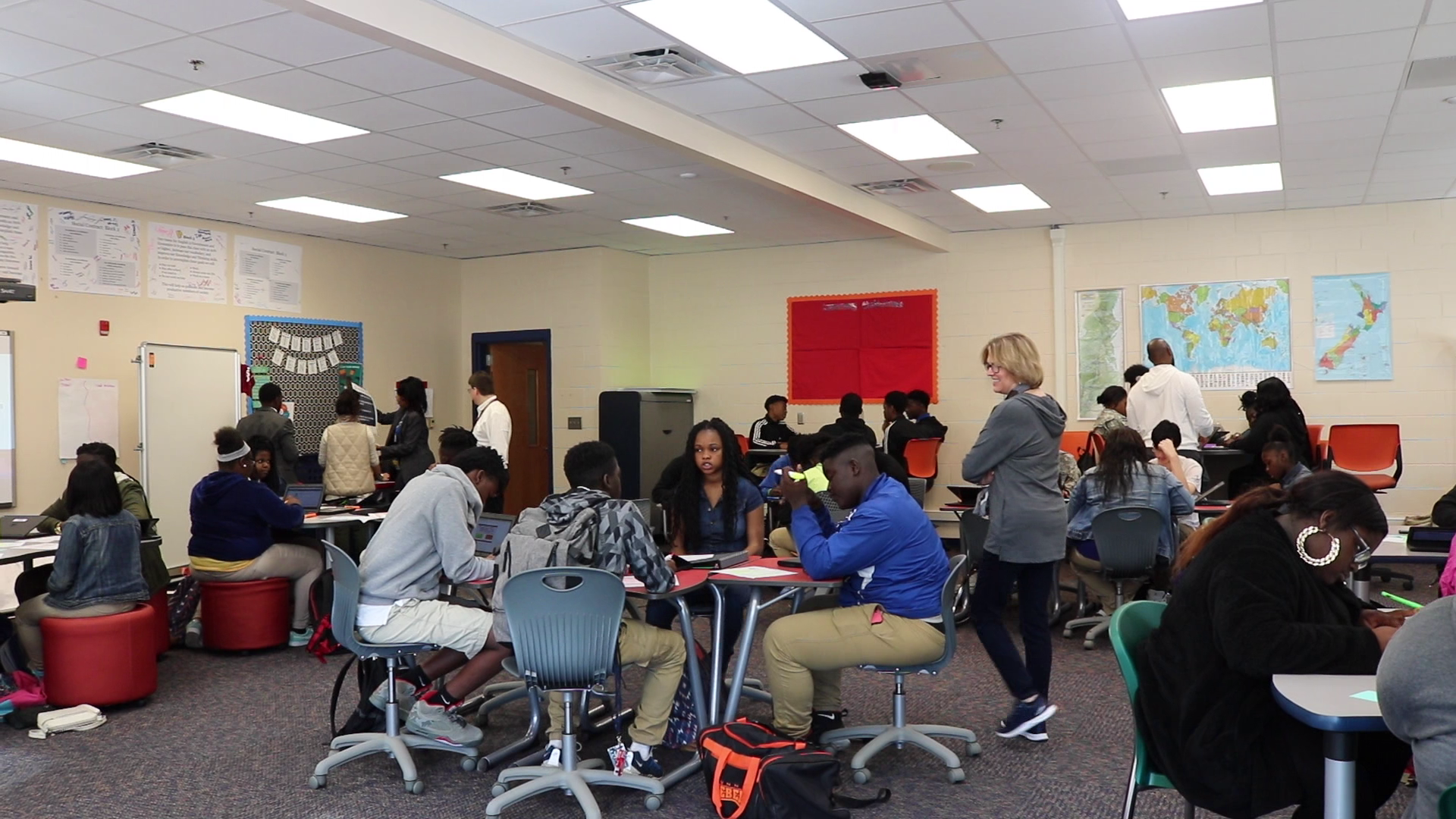 CCPL partners with Burke High School students on special project highlighting suppression of civil rights