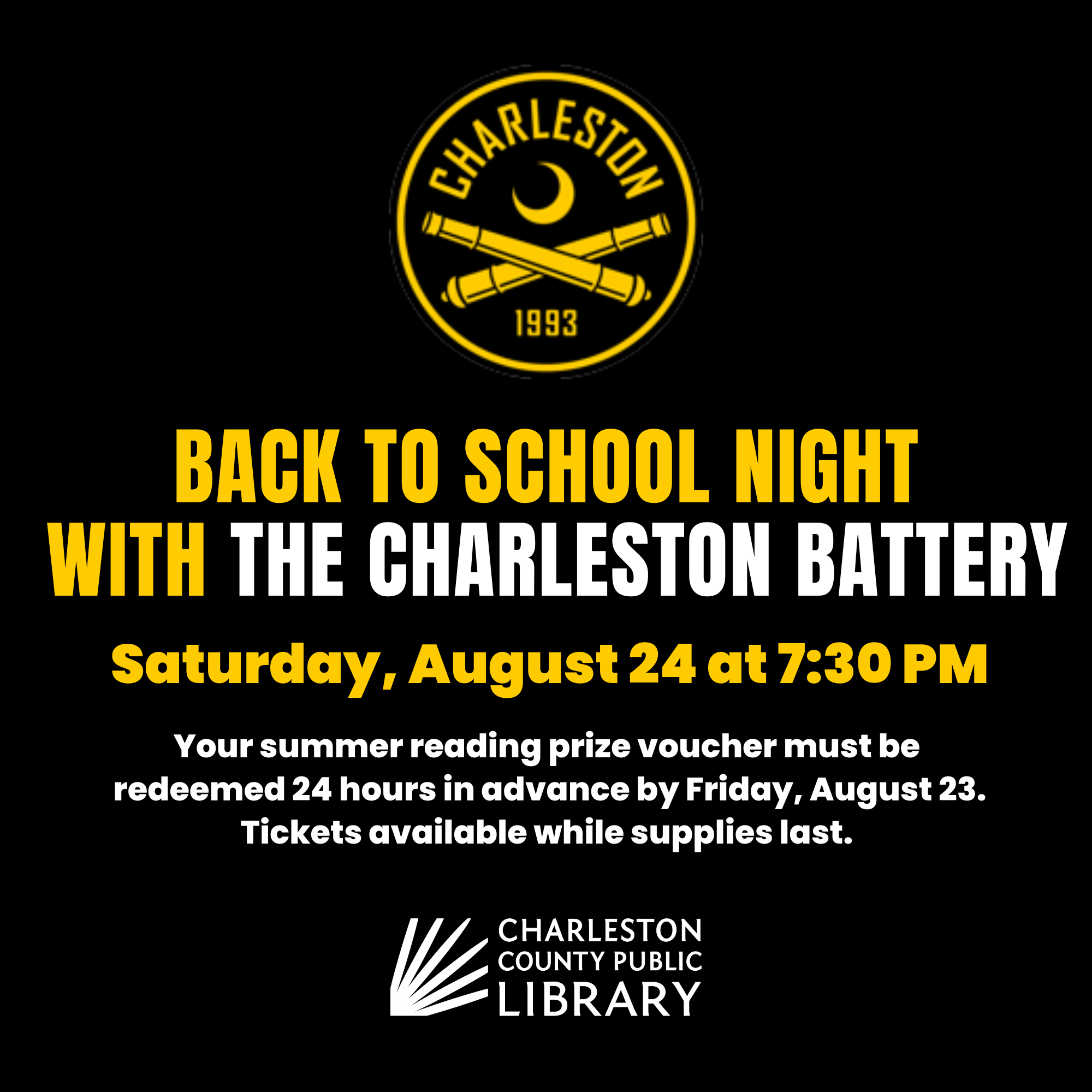 Back to School Night with Charleston Battery