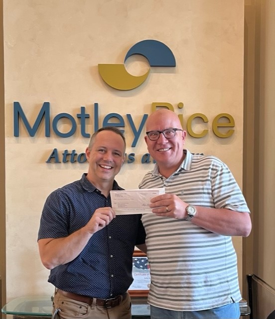 CCPL receives donation from Motley Rice Law Firm to support afterschool food program at James Island library 