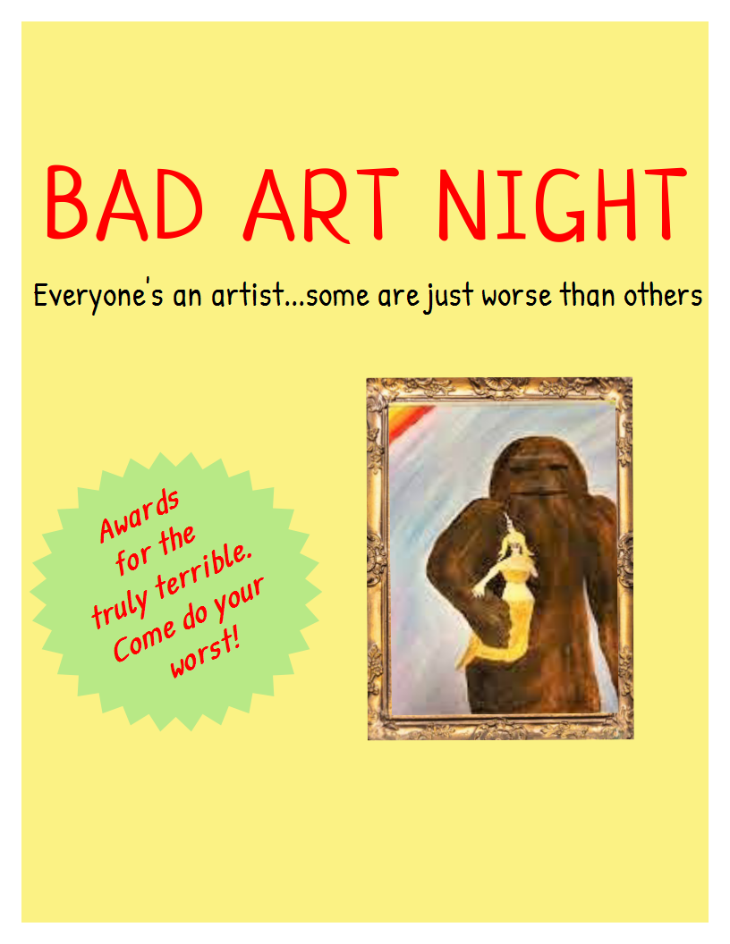 Bad Art Night | Charleston County Public Library